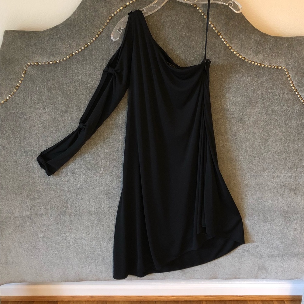 BCBG one shoulder dress BNWT